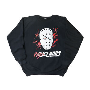 Vintage 90s Cincinnati Cyclones Hockey Mask Graphic Sweatshirt